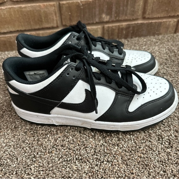 Nike Low Black and White AJ1 Air Jordan Panda 7Y/8.5W - Picture 1 of 6